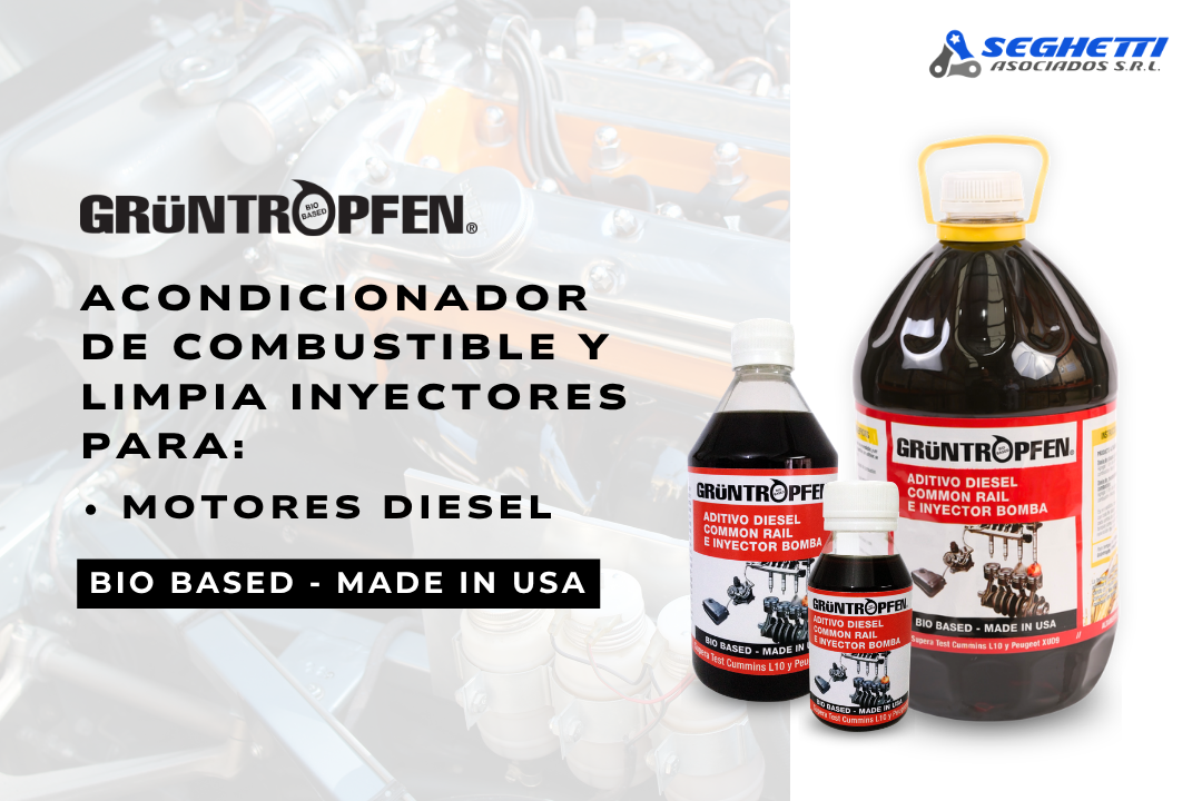 Acondicionador de combustible – Motores diesel – Grüntropfen