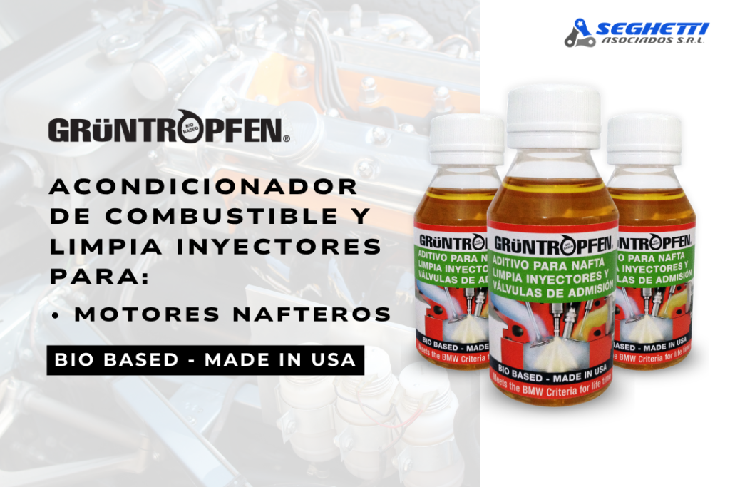 Acondicionador de combustible – Motores nafteros – Grüntropfen