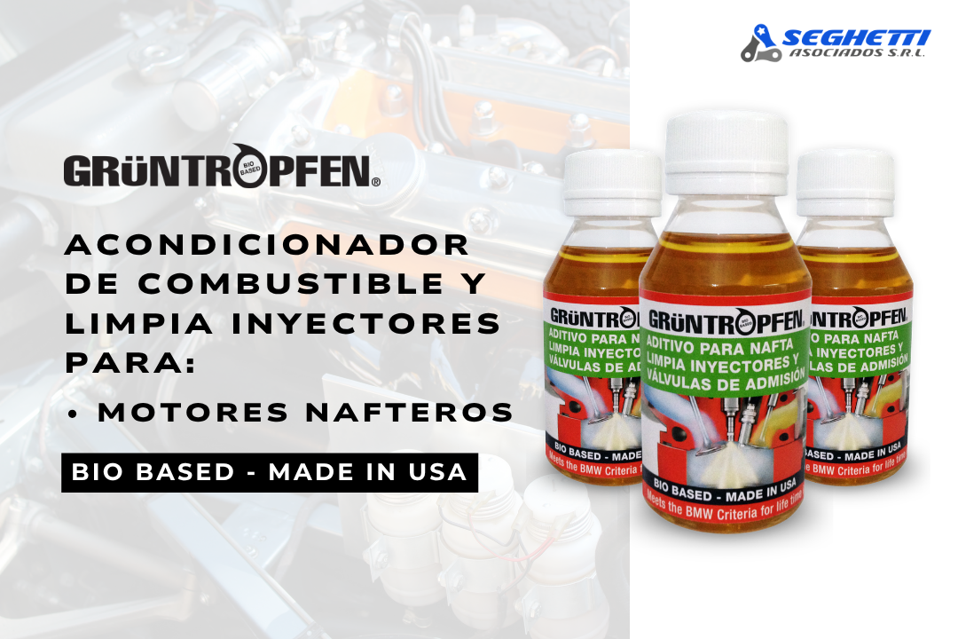 Acondicionador de combustible – Motores nafteros – Grüntropfen